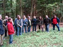 Guide-Fortbildung im Wald
