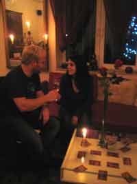 DAs besondere Event zum Valentinstag mit Prosecco und dem "blick in die Zukunft"